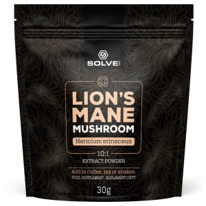 Solve Labs - LION'S MANE 10:1 MUSHROOM POWDER Solve Labs - LION'S MANE 10:1 MUSHROOM POWDER